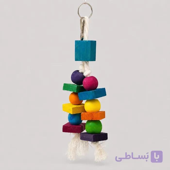 اسباب بازی جویدنی طوطی مدل 1030