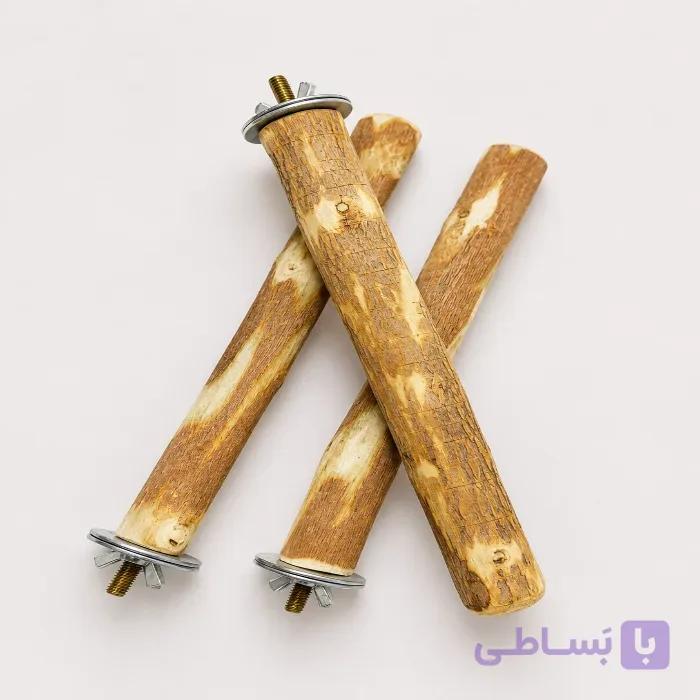 استند طبیعی چوبی مدل صاف