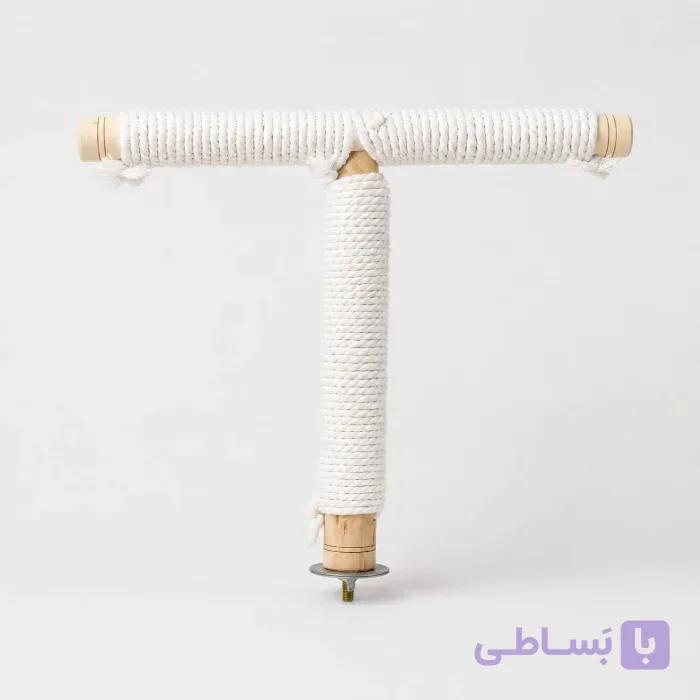 استند طبیعی چوبی مدل T — تصویر 1