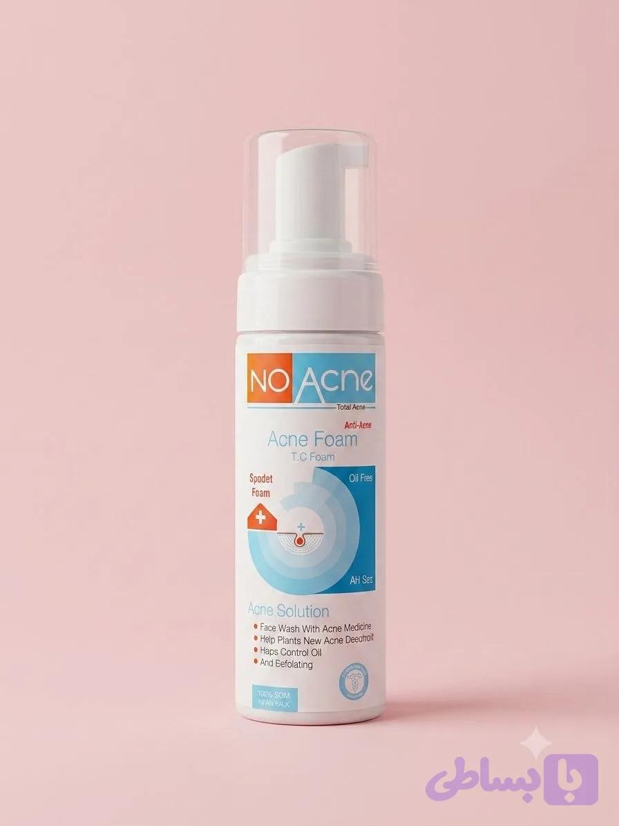 فوم شستشوی تخصصی پوست چرب و جوش‌دار نوآکنه | 150ml