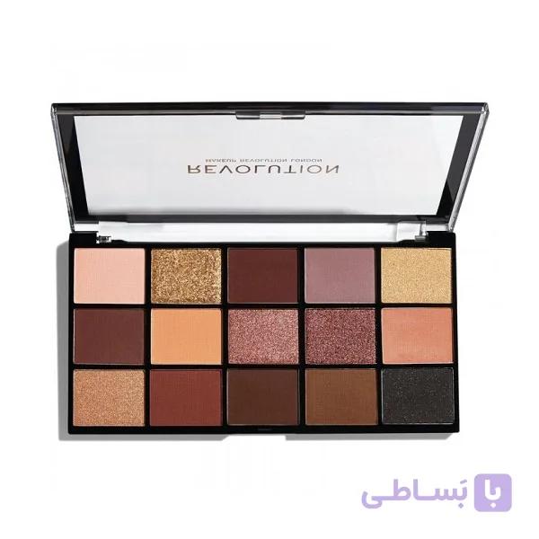 پالت سایه رولوشن مدل ولوت رز15رنگREVOLUTION VELVET ROSE — تصویر 1