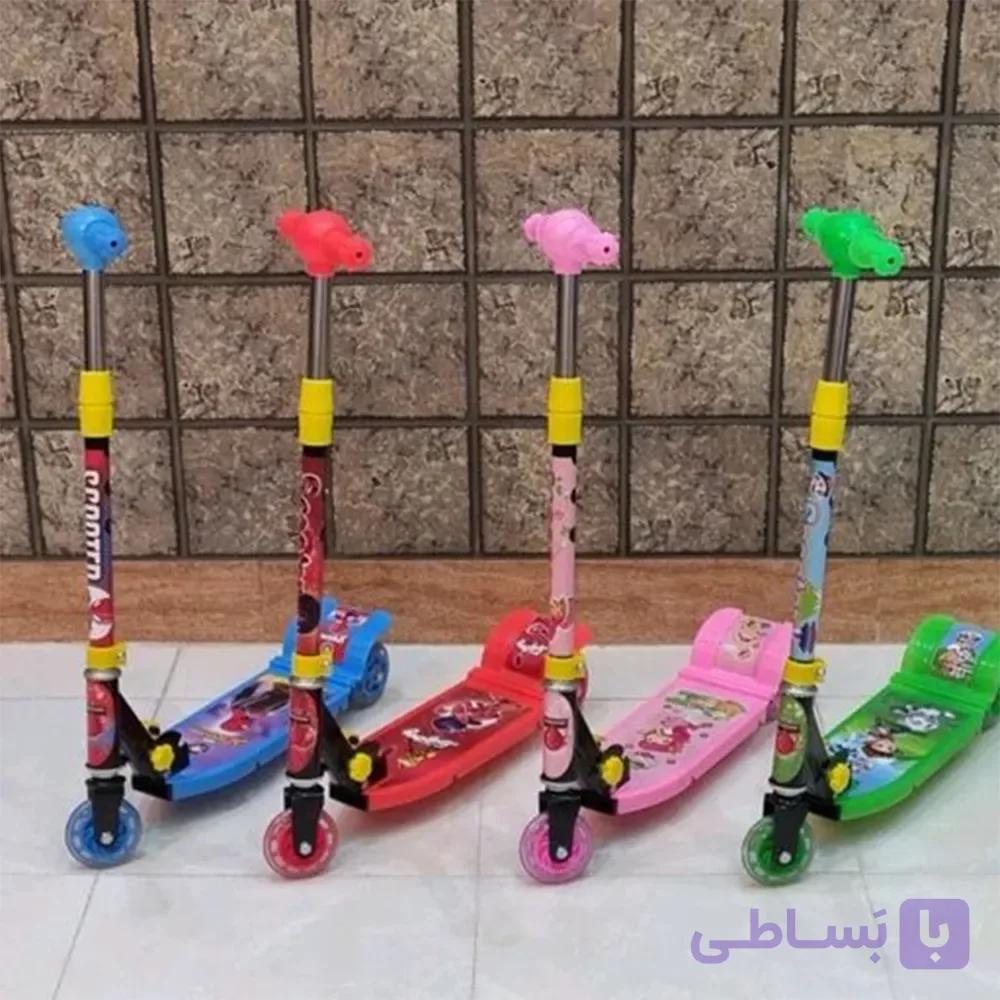 اسکوتر مکسو سایز کوچیک مناسب 7 تا 8 سال — تصویر 1
