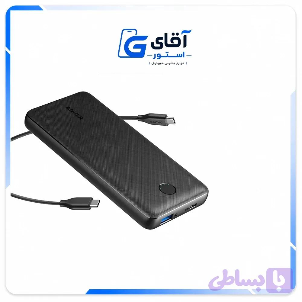 پاوربانک انکر مدل A1287 20000mAh (اورجینال – مشکی) — تصویر 1