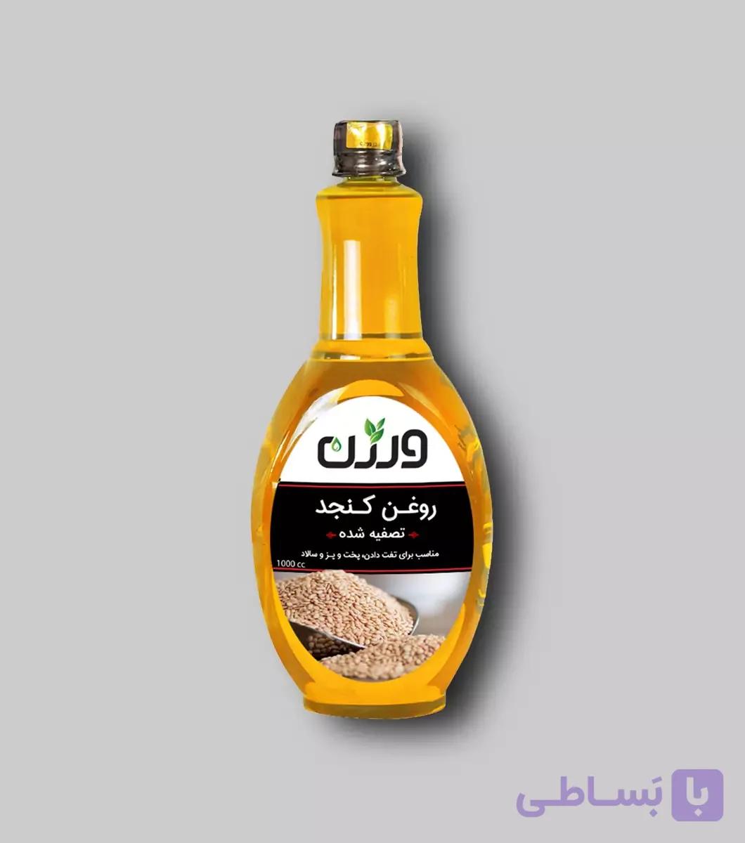 روغن کنجد تصفیه شده ۱۰۰۰ میلی لیتری