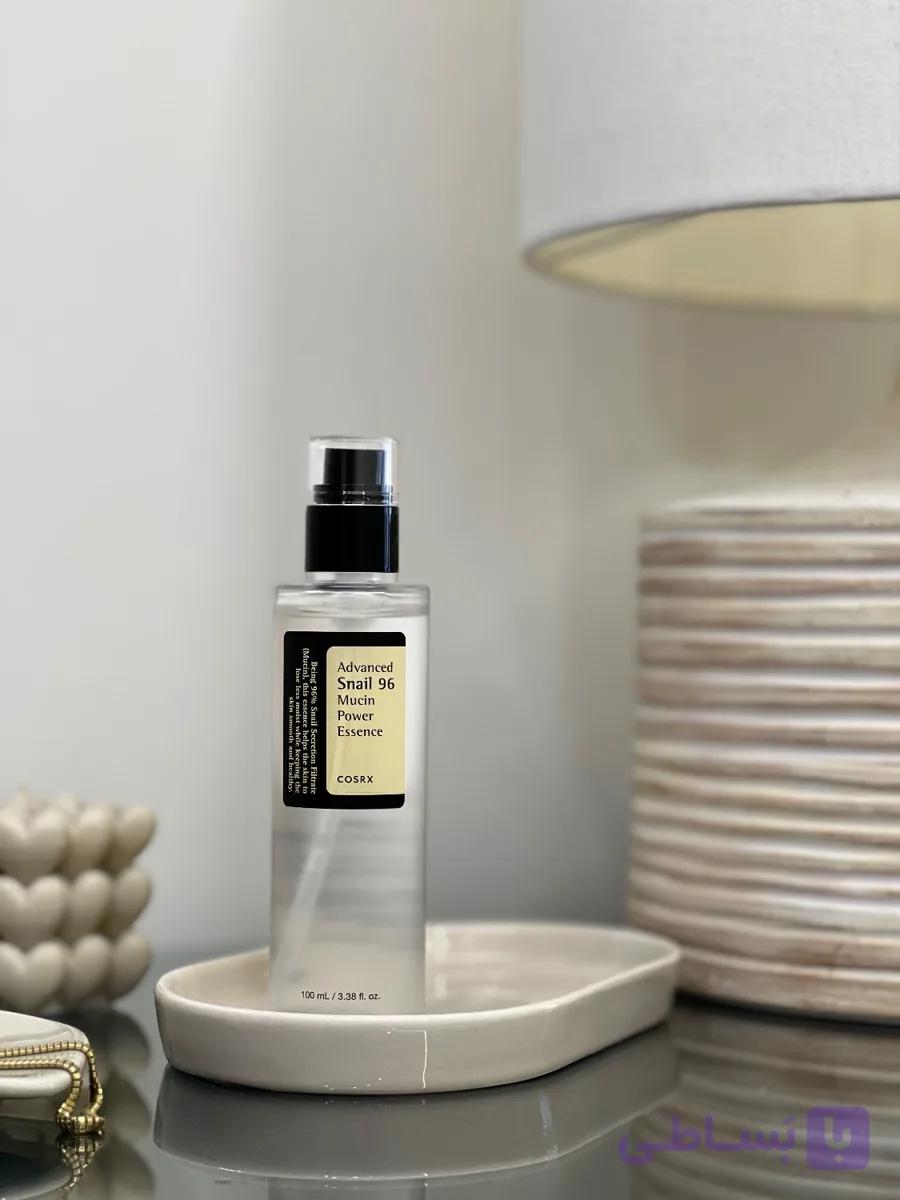 مرطوب کننده اسنس حلزون کوزارکس پمپی (COSRX Snail 96 Essence)