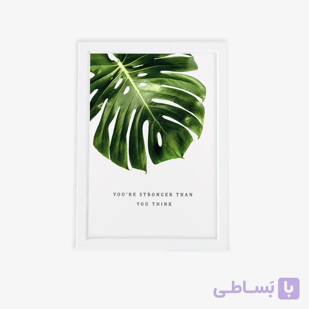 تابلو مدرن برگ انجیری (3) — تصویر 1