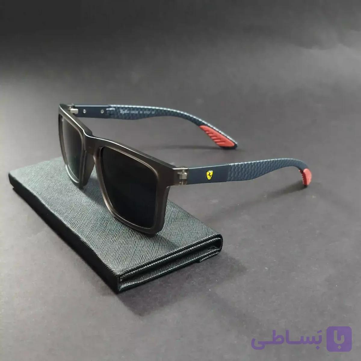 عینک آفتابی پلاریزه یونیسکس ریبن فراری مدل RB8341 — تصویر 1