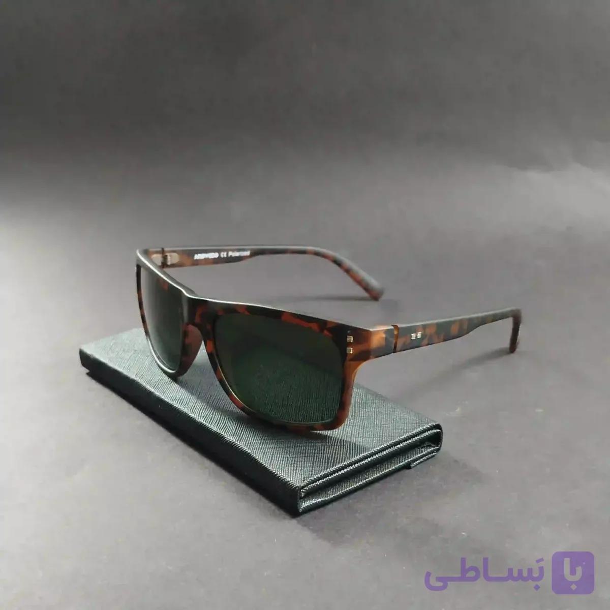 عینک آفتابی مردانه پلاریزه اندوود (AND WOOD) رانندگی — تصویر 1