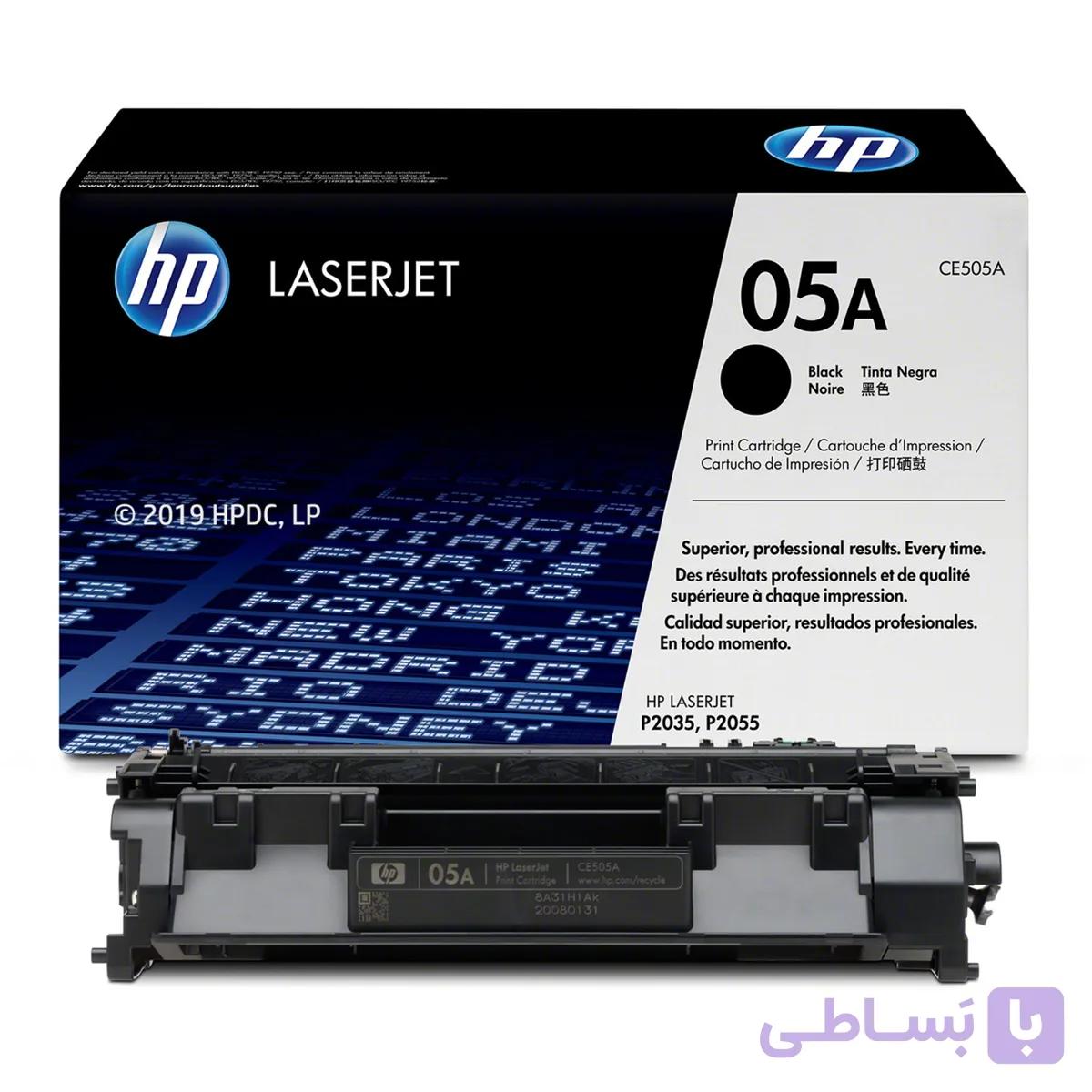 کارتریج لیزری سیاه و سفید hp 05A