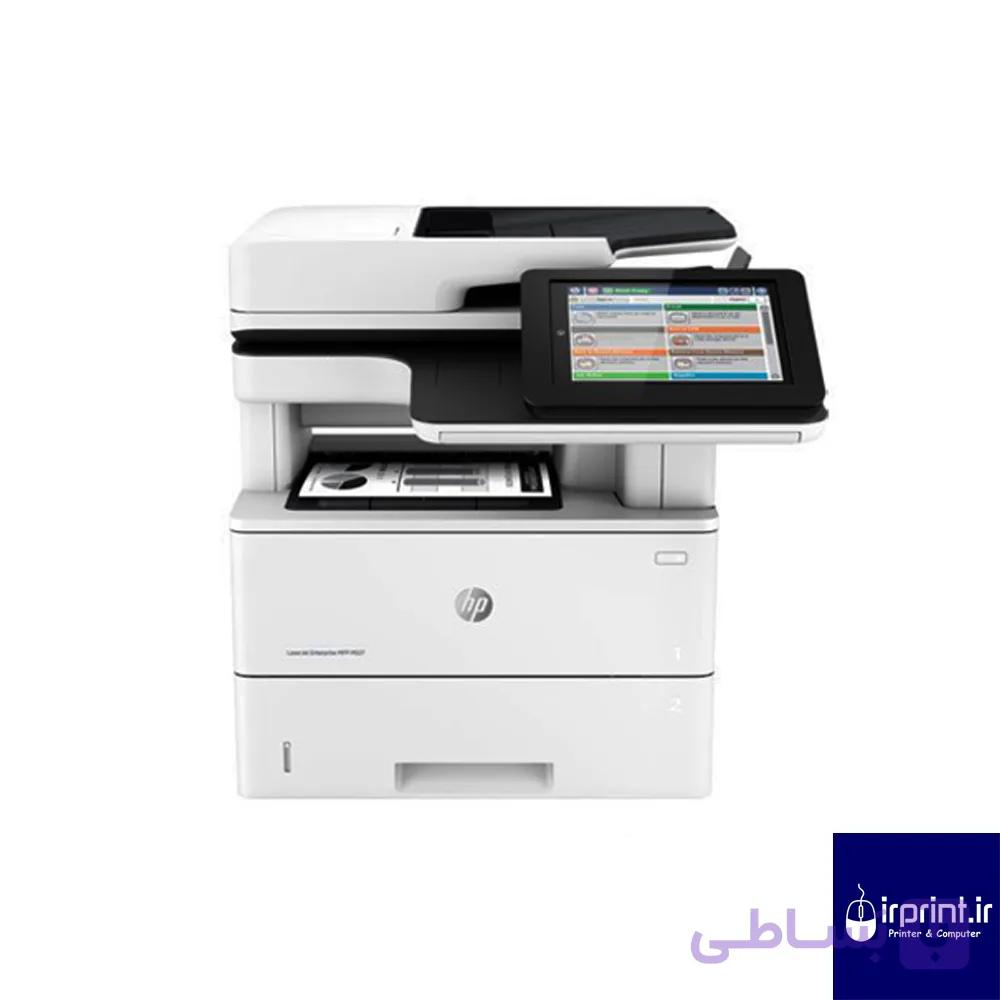 پرینتر استوک لیزری سیاه و سفید چهار کاره hp M527dn