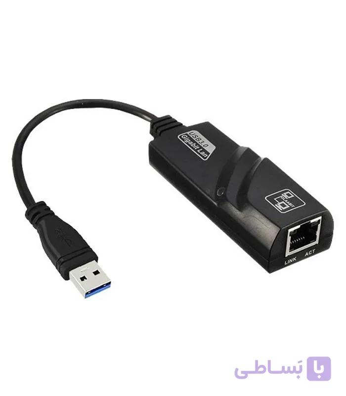تبدیل USB 3.0 به LAN کی نت مدل K-COAM30LAN — تصویر 1