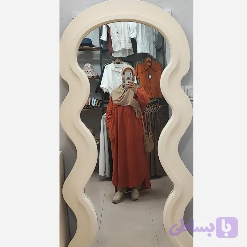 کفتان زنانه اسپرت آستین بلند جنس الیاف طبیعی (پنبه) بسیار خنک