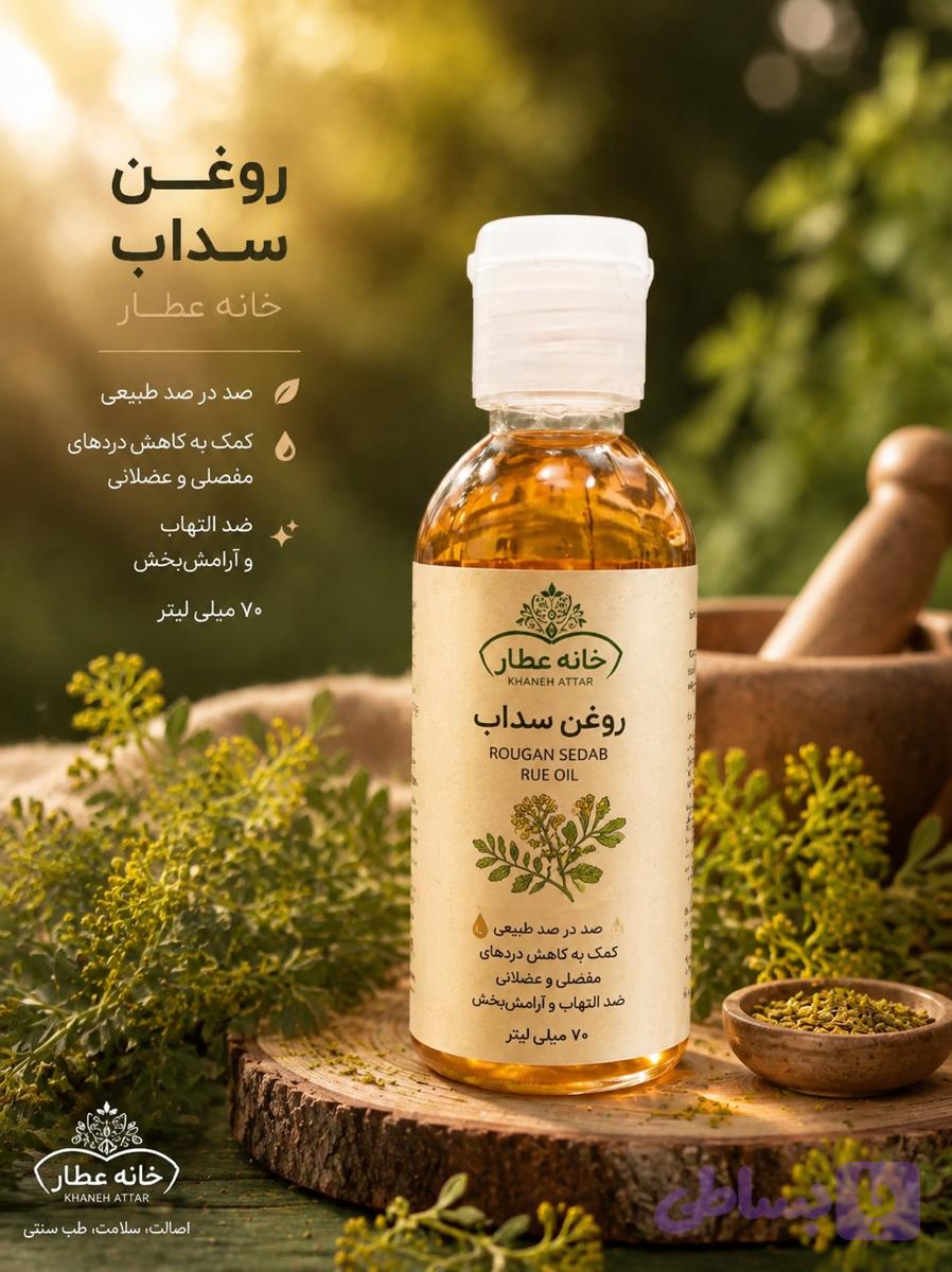 روغن سداب اصل(70 میلی لیتر)