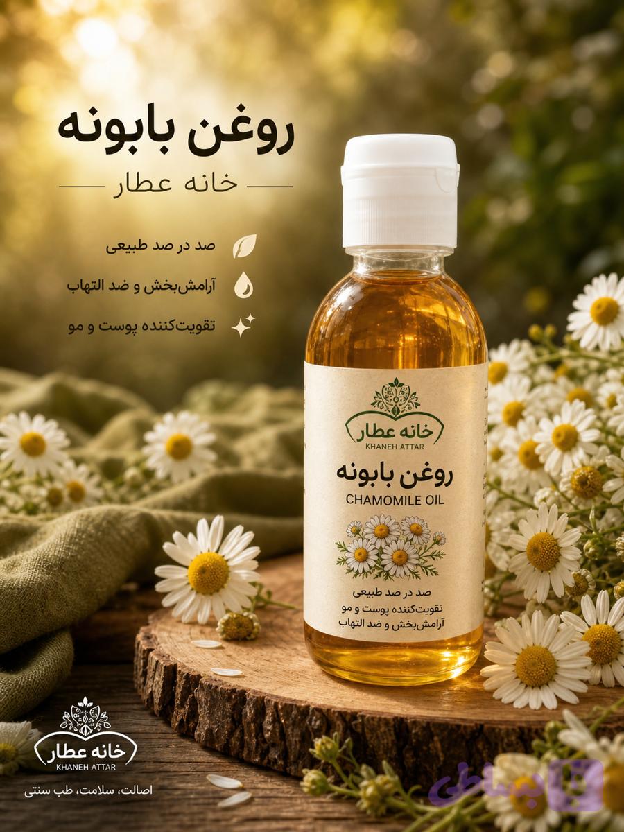 روغن بابونه اصل(70 میلی لیتر)
