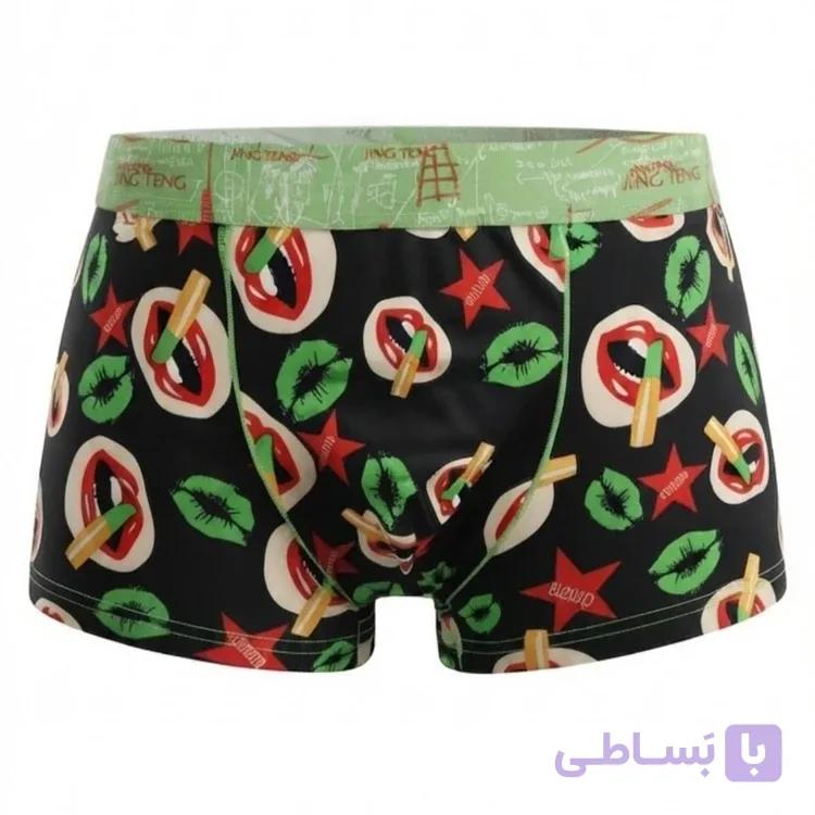 شورت مردانه کولسی اصلی خارجی جنس مودال گیاهی — تصویر 1