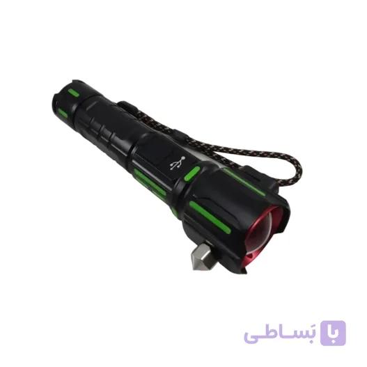 چراغ قوه پلیسی آژیردار رویلانگ RUILANG RL-SX827 چندکاره