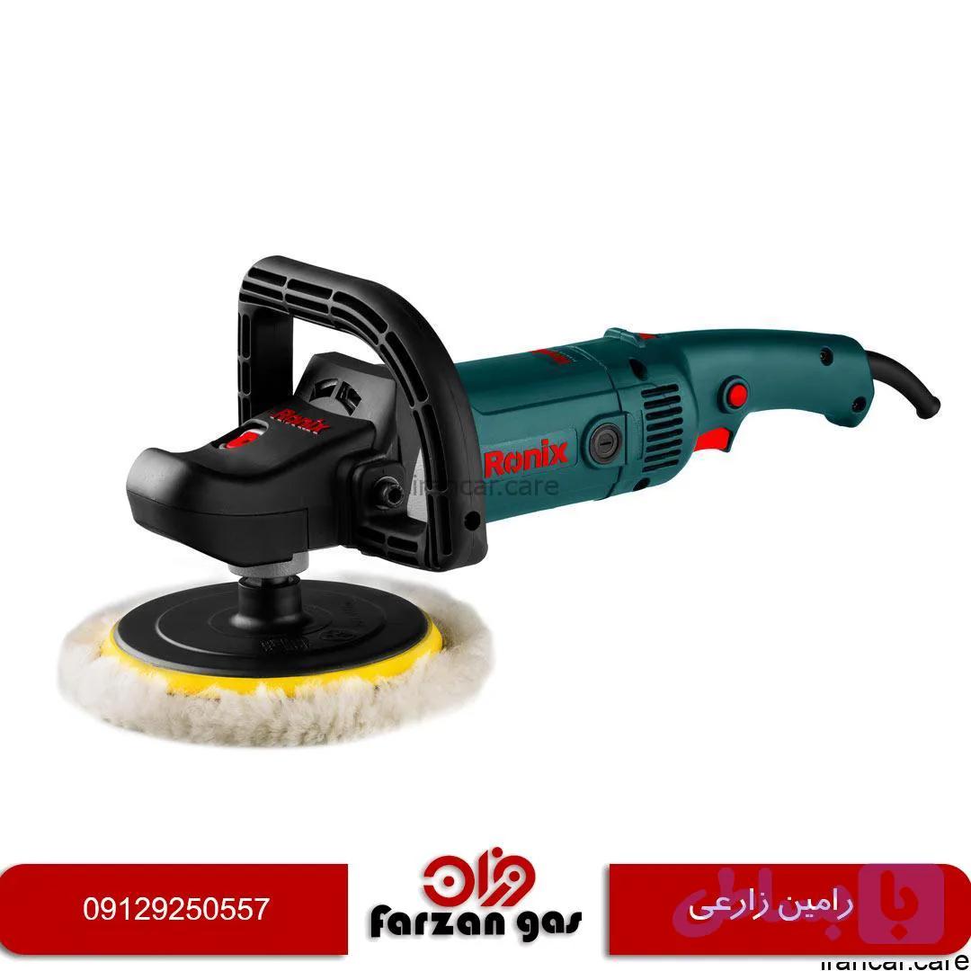 پولیش برقی دیمردار 180 میلی‌متر 1200 وات مدل : 6110 — تصویر 1