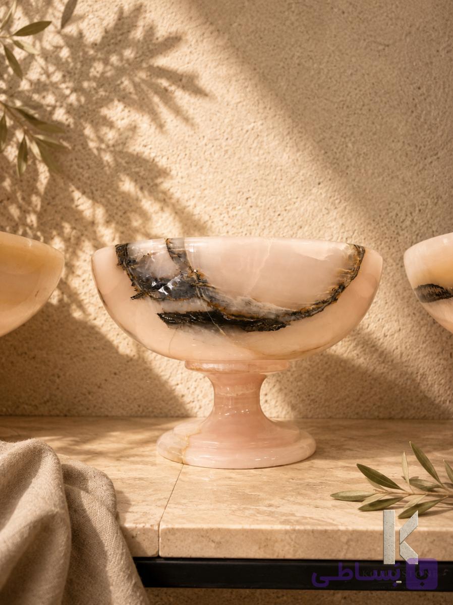 ظرف پذیرایی مرمر مونو