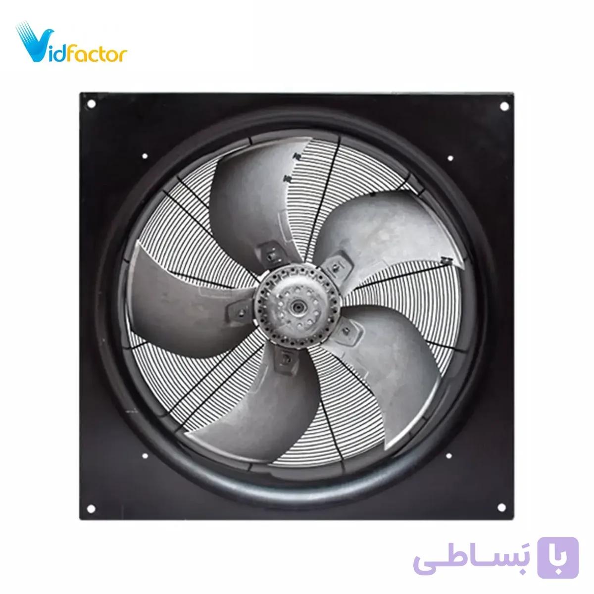 هواکش پروانه آلومینیوم زیلابگ قابدار سقفی FTP 6D-630S-145/80