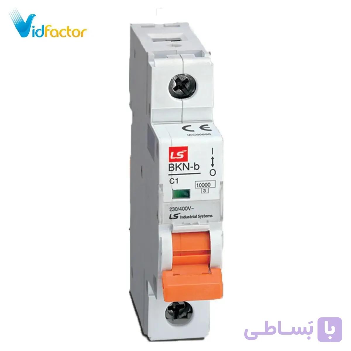 کلید مینیاتوری LS مدل BKN 1P C40A