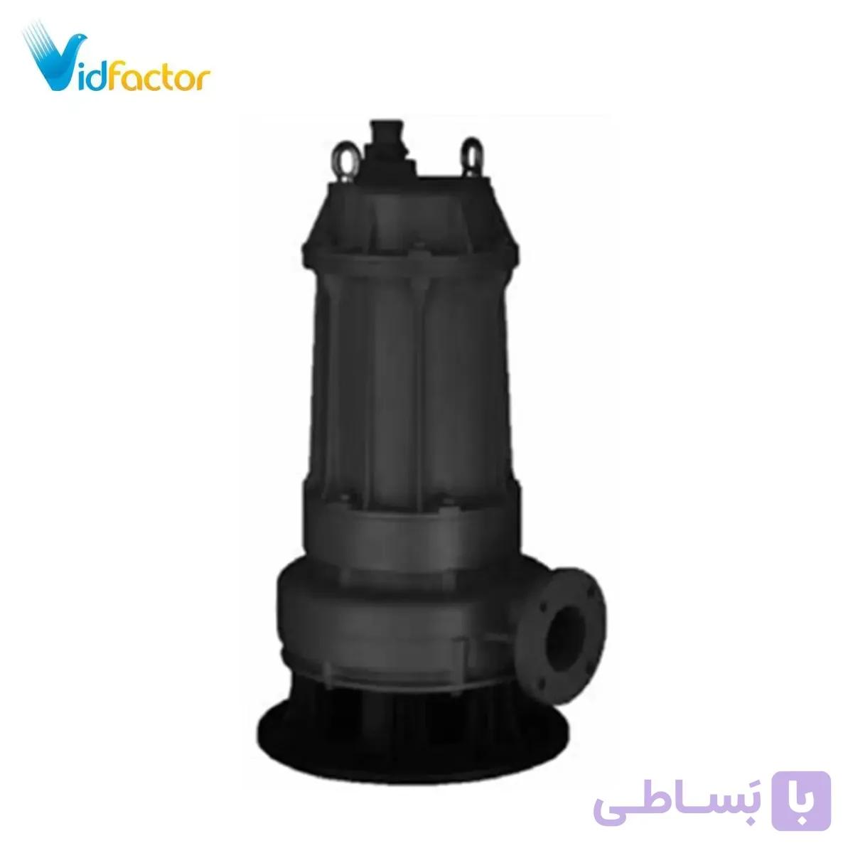 پمپ لجن کش چدنی ابر مدل SSK 200-250-18.5 T