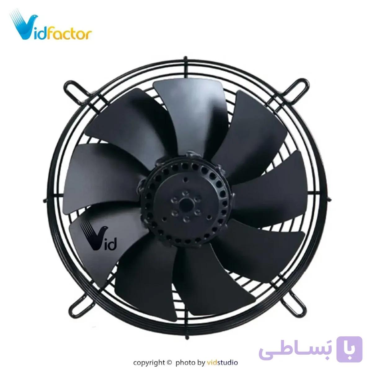 هواکش تاسیساتی 25 سانت بدون قاب زیلابگ FTP 4E-250S