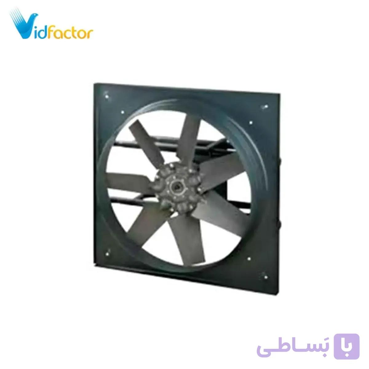 فن آکسیال صنعتی 60 سانت با پروانه مولتی وینگ دمنده DVMP-DN90-4T-600