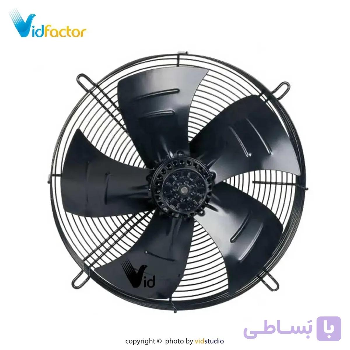 هواکش تاسیساتی 45 سانت بدون قاب زیلابگ FTP 4D-450S