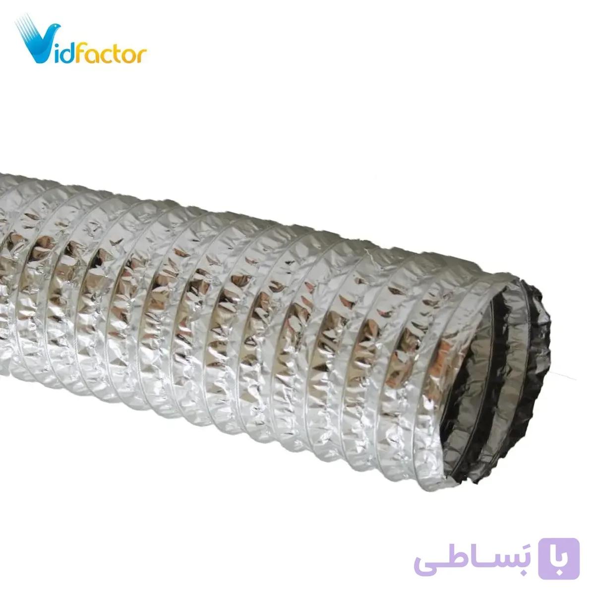 لوله فویلی 10 متری سایز 20cm-8in پردیس فن