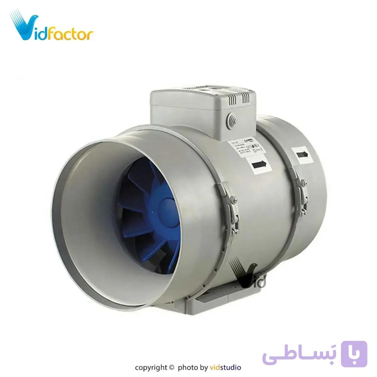 هواکش بین کانالی 25سانت Blauberg TURBO 250