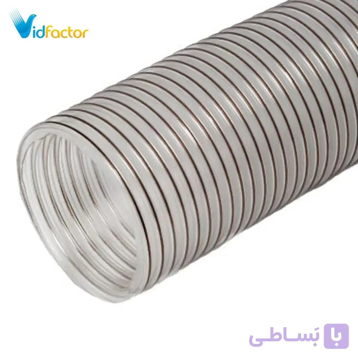 کانال خرطومی PVC 6 متری سایز 60cm-24in پردیس فن