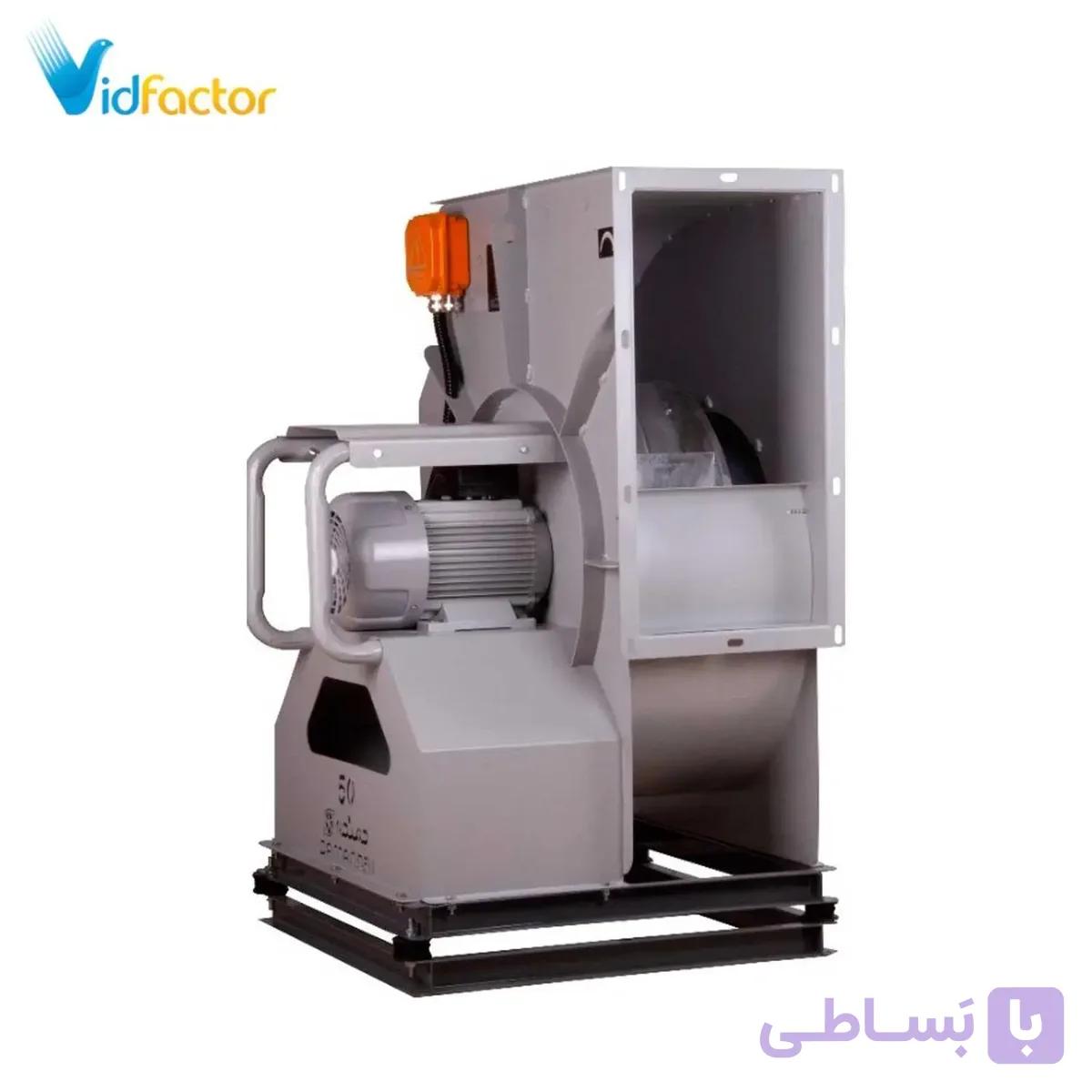 فن سانتریفیوژ 28 سانت یکطرفه بکوارد دمنده BIB-28/9-DN40-4S