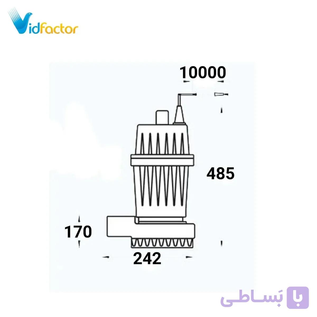 پمپ کف کش 2 اینچ اسپیکو مدل S38-1