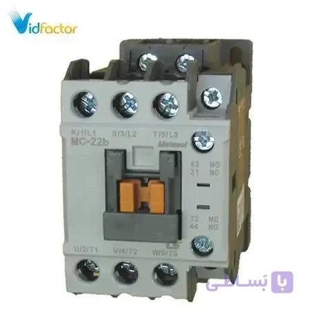 کنتاکتور 12 آمپر ال اس مدل MC-12b-DC110-50
