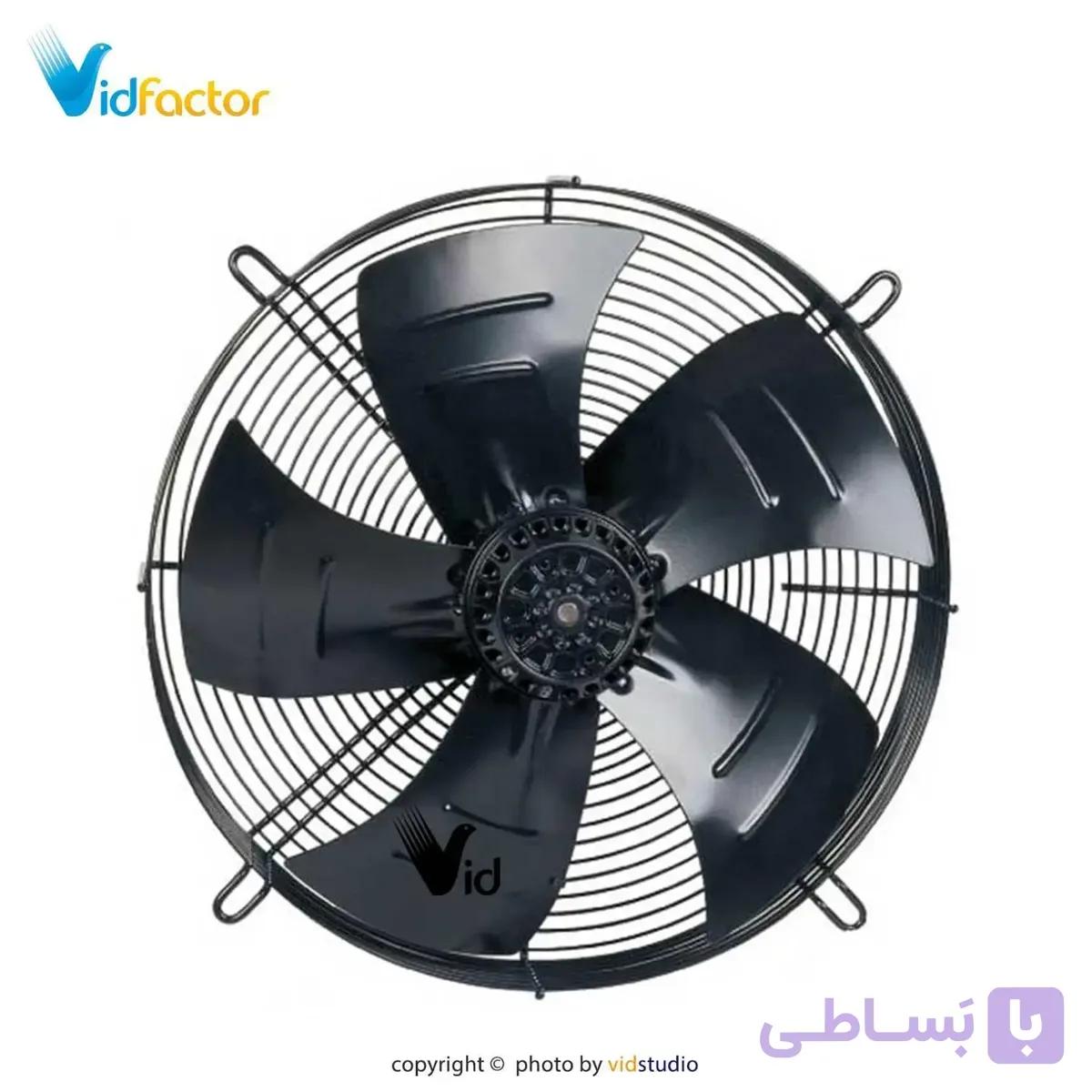 هواکش تاسیساتی 40 سانت بدون قاب زیلابگ FTP 4D-400S