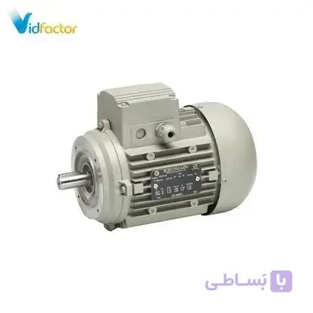 الکتروموتور سه فاز چدنی 75 کیلو وات 1500 دور الکتروژن مدلB3