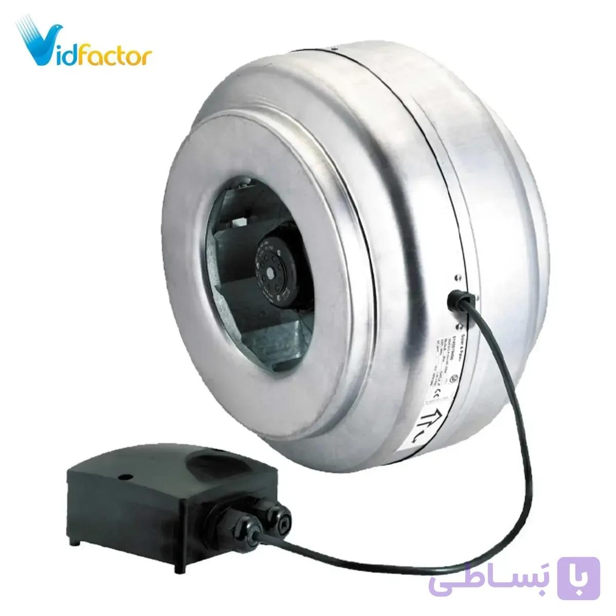 هواکش بین کانالی 10 سانت بکوارد S-P سری VENT-100L VE