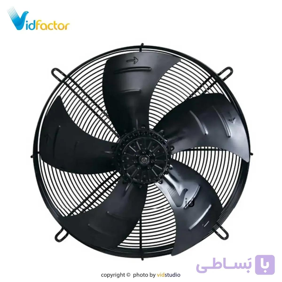 هواکش تاسیساتی 50 سانت بدون قاب زیلابگ FTP 4E-500S