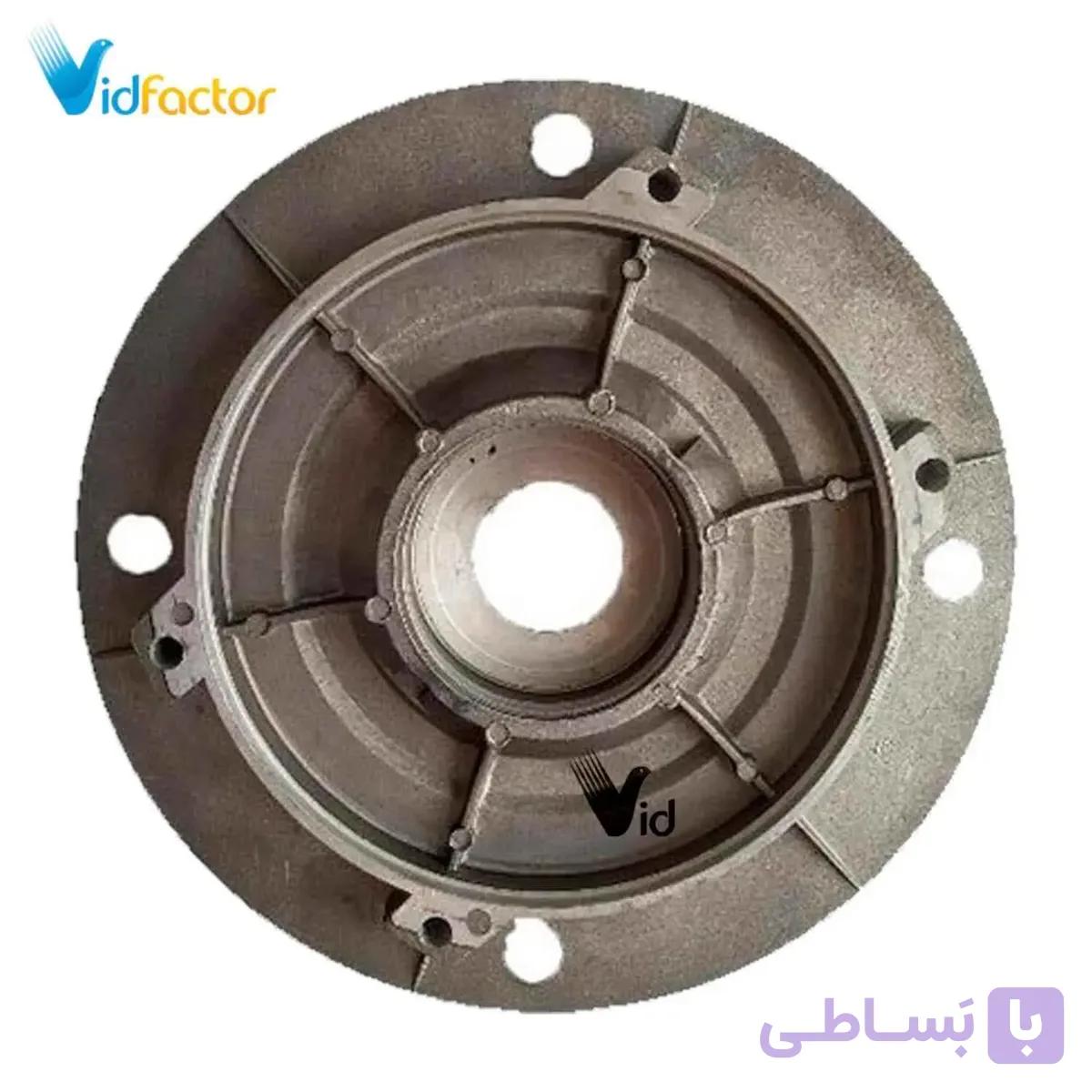 فلنج آلومینیومی سایز فریم 112 الکتروژن مدل B6