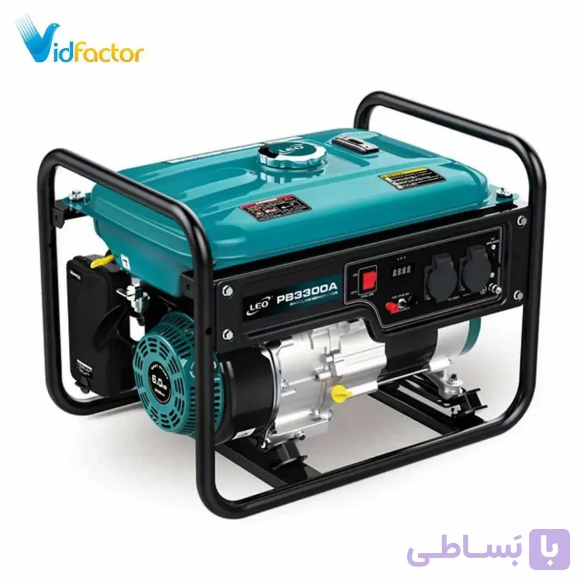 ژنراتور بنزینی تک فاز لئو PB3300a