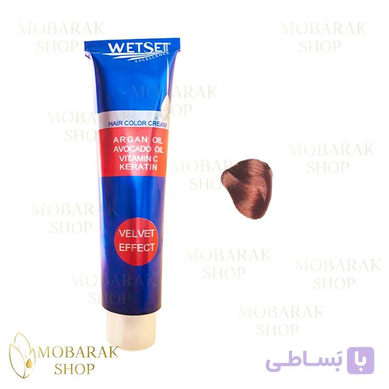رنگ مو مسی وت ست (Copper) حجم ۱۲۵ میلی‌لیتر (WetSet)