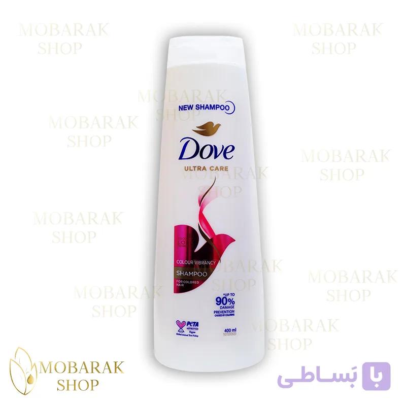 شامپو داو مخصوص موهای رنگ شده مدل Color Vibrancy حجم 400 میلی لیتر (Dove)