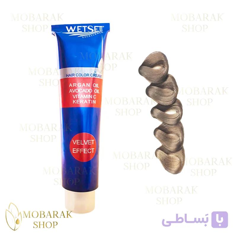 رنگ مو شکلاتی وت ست سری موکا حجم ۱۲۵ میلی‌لیتر (WetSet)