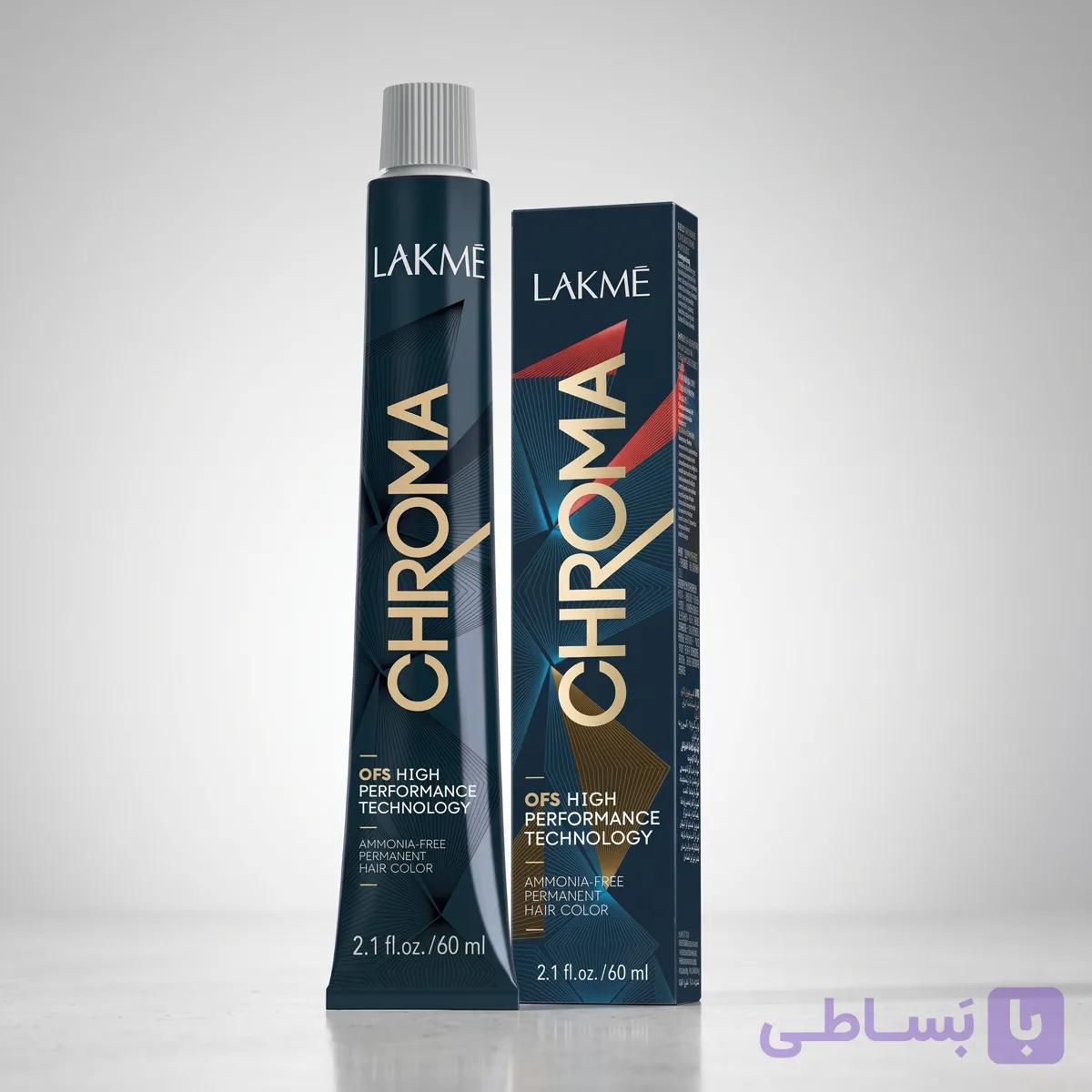 رنگ مو لاکمه کروما بدون آمونیاک CHROMA کد 8/64 — تصویر 1