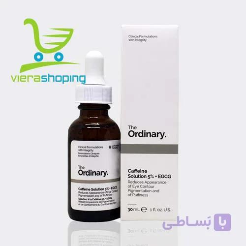 سرم دورچشم ضد تیرگی و پف کافئین اوردینری اصل — تصویر 1