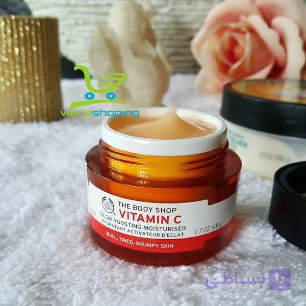 کرم آبرسان و مرطوب کننده Vitamin C بادی شاپ — تصویر 1