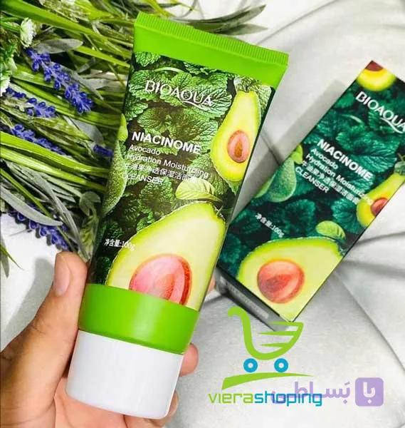 شوینده صورت آووکادو بیواکوا BIOAQUA Niacinome Avocado — تصویر 1