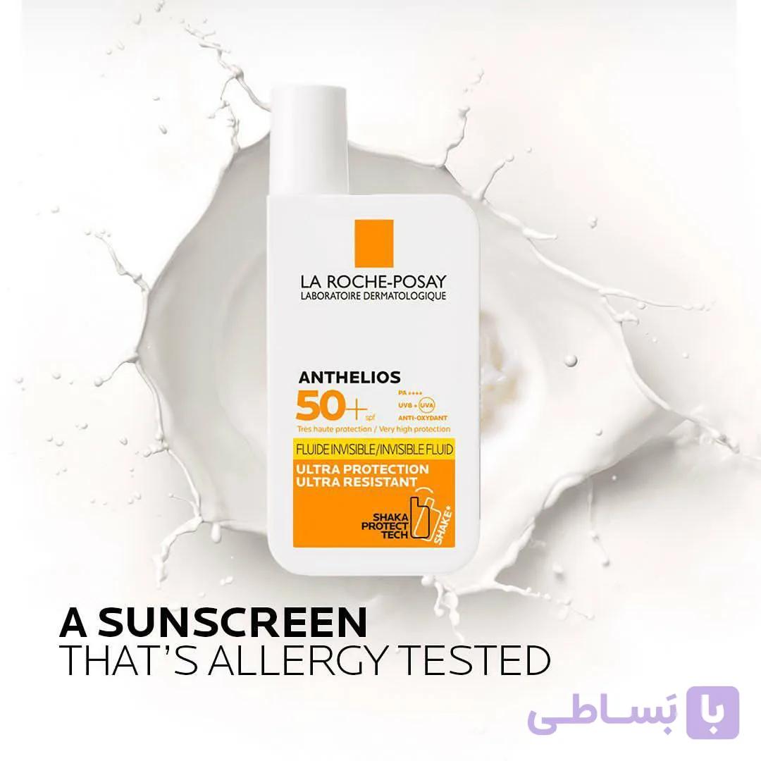 کرم ضد آفتاب بی رنگ لاروش spf50 La Roche Posay — تصویر 1