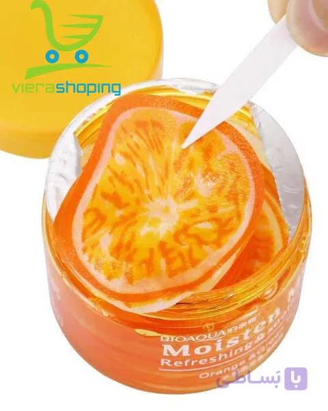 ماسک دور چشم بیواکوا ویتامین سی BIOAQUA Orange Eye Mask — تصویر 1