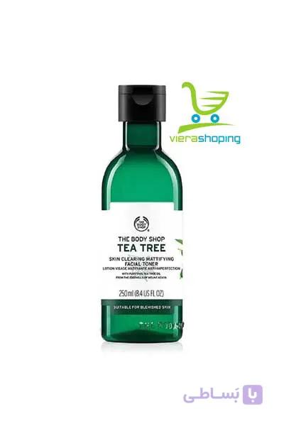 تونر مات کننده تی تری The body shop بادی شاپ 250 میل — تصویر 1